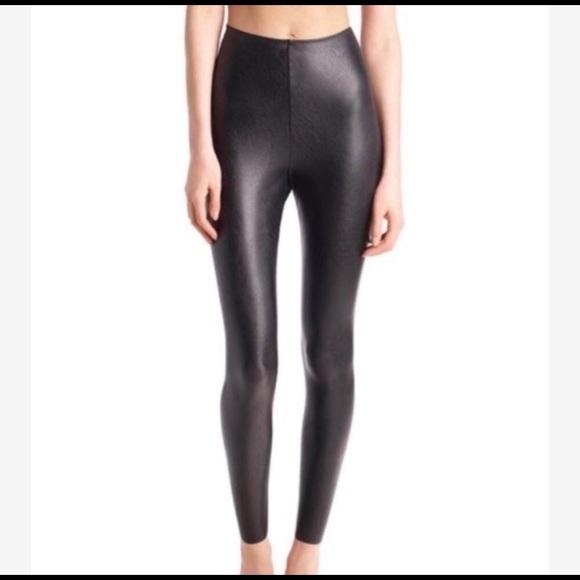 Commando Perfect Control Faux Leather Black Size M - Picture 9 of 11